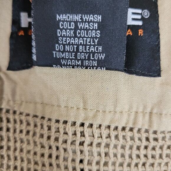 Humvee Adventure Gear Vest Mens XL Safari Photo Cargo Pockets Outdoor Khaki - Picture 3 of 10